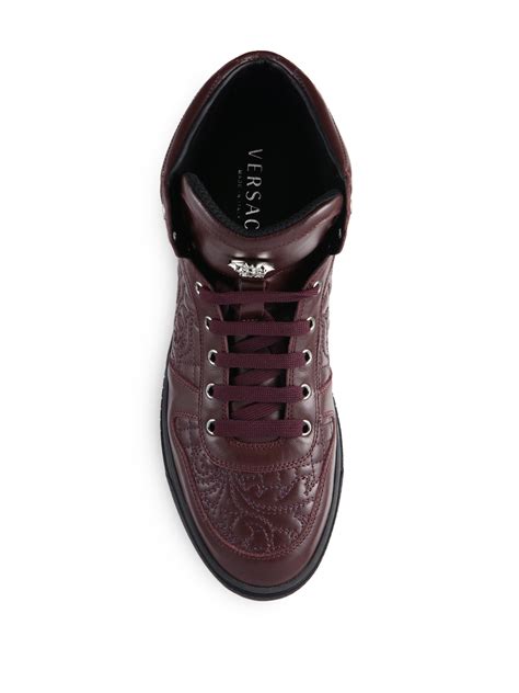 versace quilted sneakers|latest versace sneakers.